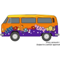 Carrera Evolution - VW Bus T2b"Peace and Love"
