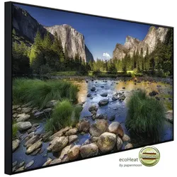 papermoon Infrarotheizung »EcoHeat - Yosemite Rive Reflexion«, Matt-Effekt - bunt