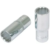 KS Tools 1/2" CHROMEplus 12-kant-Stecknuss, lang, 24mm