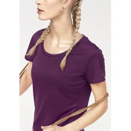 H.I.S. H.I.S Funktionsshirt in Schwarz/Pflaume, | Gr. 40/42,