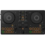 alphatheta DDJ-FLX2 Kompakter 2-Kanal DJ-Controller, Schwarz