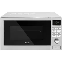 ECG MTD 2081 VGSS Mikrowelle Silber