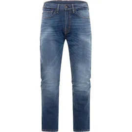 Rokker Rokkertech Straight Motorrad Jeans, blau, 36/32