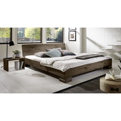 Futonbett Sillaro - 140x210 cm - Wildeiche coffee