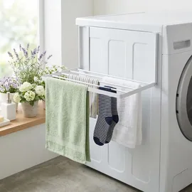 Relaxdays Magnetischer Wäschetrockner 0 m Weiß