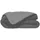 poyet motte made in france Poyet Motte Calgary Bettbezug Polyester Stahl/Silber, Polyester, Acier/Argent, 260x240x1 cm
