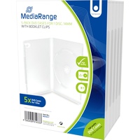 MediaRange DVD-Hülle 1 Disc, 14mm, transparent,
