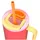 Kambukka Rio Tumbler Almond Dream 950ml Pink Papaya - One Size