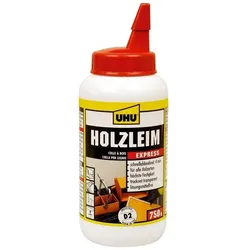 UHU Holzleim Express D2, lösemittelfrei, 750 g Flasche