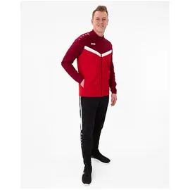 Jako Iconic Polyesterjacke 103 rot/weinrot 3XL