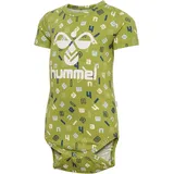 hummel hmlGLADLY kurzarm Baby-Body 6156 green olive 80