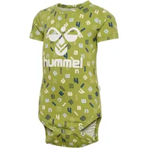 hummel hmlGLADLY kurzarm Baby-Body 6156 green olive 80