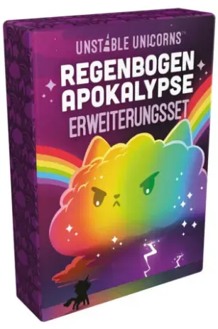 Asmodee Unstable Unicorns, Kartenspiel-Erweiterung, Strategie, 8 Jahr(e), 30 min