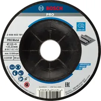 Bosch PRO Metal Schleifscheibe 115 mm
