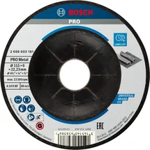 Bosch PRO Metal Schleifscheibe 115 mm