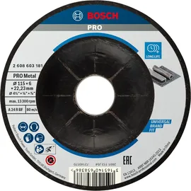 Bosch PRO Metal Schleifscheibe 115 mm