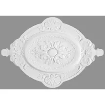 PROVISTON Stuckrosette Polystyrol 570 x 400 mm