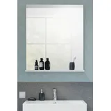 inn.furn Badspiegel mit Ablage 60 cm - Weiß