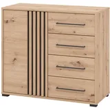 INOSIGN Ascalon Sideboard 93 x 82 x 40 cm Braun