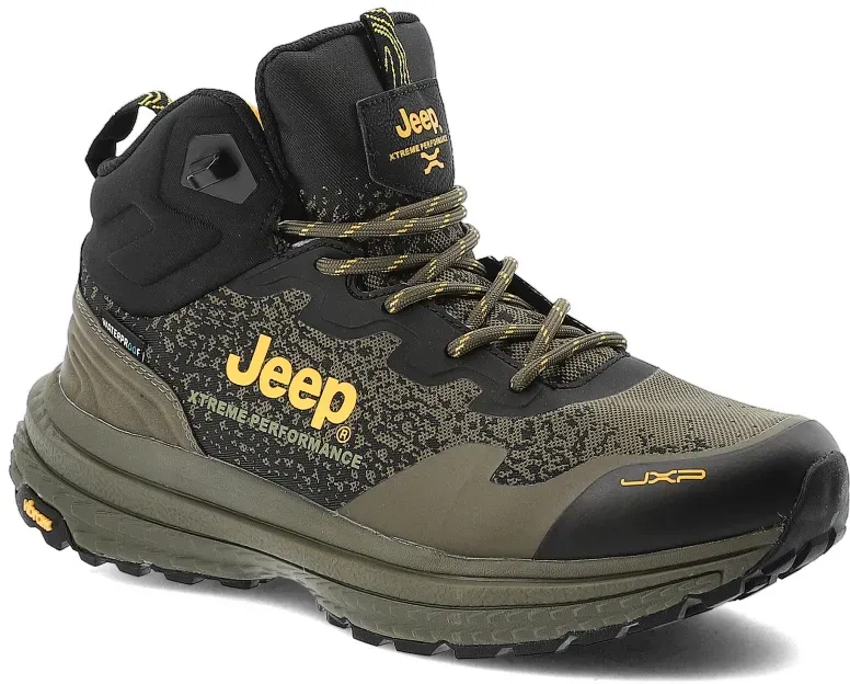 Grüne Trekkingschuhe Jeep Sportliche Herrenschuhe, 43