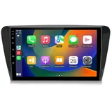 10'' Navi Autoradio GPS Android14 DAB+ BT 4+64G carplay Geeignet  für Skoda Octavia 2013-2018 WIFI SWC BT GPS NAVI