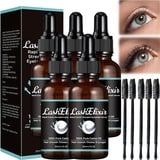 GFOU Lashelixir Rapid Growth Stärkendes Wimpernserum, Rapid Growth Stärkendes Wimpernserum, Rizinusöl Bio-Wimpernserum, Wimpernwachstumsverstärker, Rapid Growth Strengthening Eyelash Serum (5pcs)