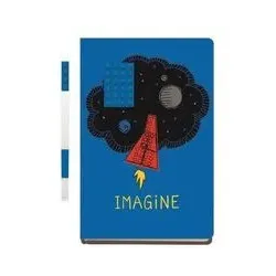 JOY TOY 52523 LEGO® Imagine - Notizbuch mit Gelstift