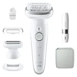 Braun Silk-épil 9-341 SensoSmart weiß/silber