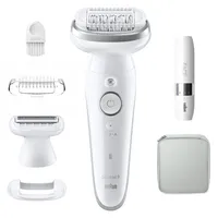Braun Silk-épil 9-341 SensoSmart weiß/silber