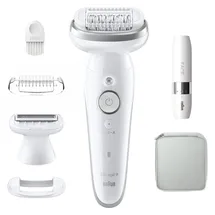 Braun Silk-épil 9-341 SensoSmart weiß/silber