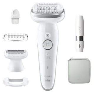 Braun Silk-épil 9-341 SensoSmart weiß/silber