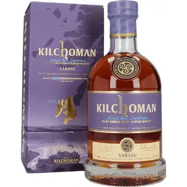 Kilchoman Sanaig Islay Single Malt Scotch 46% vol 0,7 l Geschenkbox