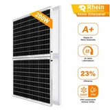 Rhein Beleuchtung Solarmodul Zwei zusammengefügte monokristalline Solarpanels (200W), (2-St., monokristalline solarmodule, solar panels, pv modul), Hohe Umwandlungseffizienz, wasserdicht nach IP65, robuster Rahmen