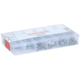 Black & Decker Schrauben Sortiment 332 Teile Edelstahl grau