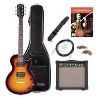 Rocktile L-100 SB E-Gitarre Sunburst Starter SET