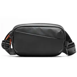 Inateck Sling Bag X-Mini, aus Polyester, schwarz,