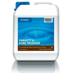 Parkettreiniger Dr. Schutz Parkett und Kork Reiniger 5 L lösemittelfreier Aktivreiniger für die regelmäßige Reinigung