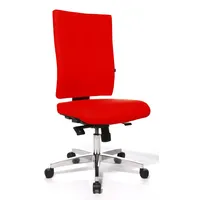 TOPSTAR Lightstar 20 mit Sitztiefenverstellung ohne Armlehnen rot /