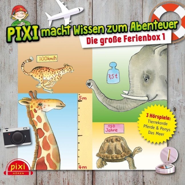 Pixi Wissen: Pixi Macht Wissen Zum Abenteuer: Die Große Ferienbox 1.Box.1 Audio-Cd - Pixi Wissen (Hörbuch)