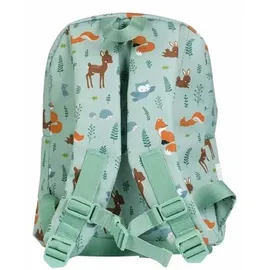 A Little Lovely Company Lovely Company Kleiner Rucksack Waldfreunde, Blau