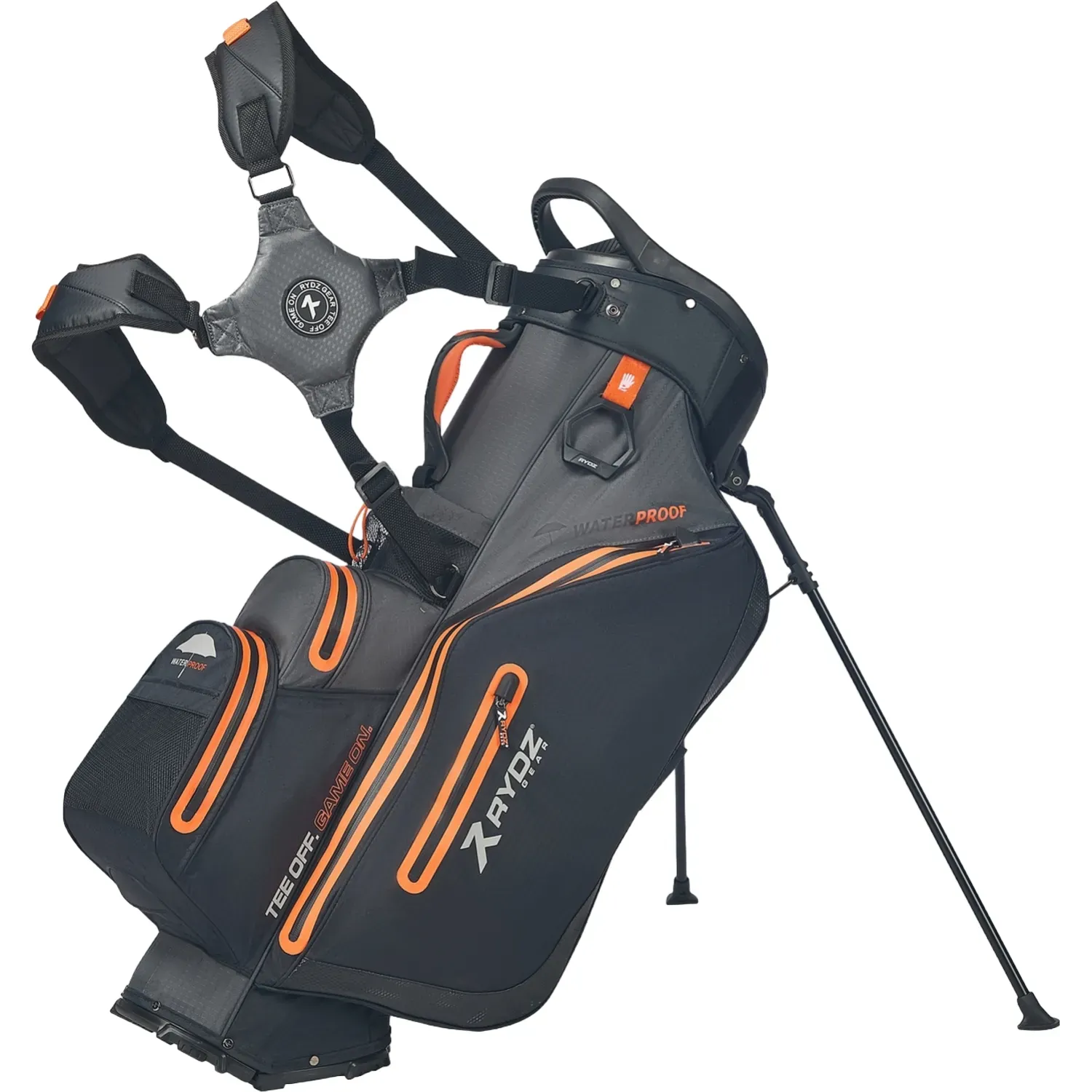 RYDZ GEAR Standbag Clip, schwarz/anthrazit
