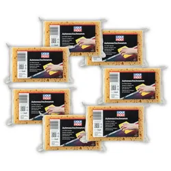 7x LIQUI MOLY 1549 Reinigung Auto-Wasch-Schwamm Autopflege Autoschwamm