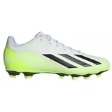 Adidas X Crazyfast.4 FxG Cloud White / Core Black / Lucid Lemon 46