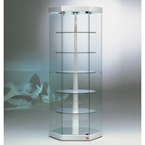 Glasvitrine Eckvitrine drehbar JT-B201GB