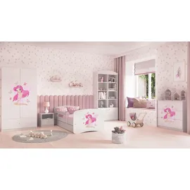 raumhirsch furniture Kinderbett Fee 80 x 180 cm Holzwerkstoff weiß