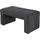 exxpo - sofa fashion Hockerbank Barista Sitz gepolstert 104 x 51 x 55 cm Blau