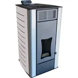 Pelletofen wasserführend Pelletheizung Pelletkamin 18kW bis 300m3 Pellet Heizung