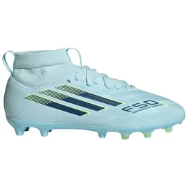 adidas F50 Sparkfusion League AG/Fg Kinder Almost Blue/Dusky Petrol/Hi-Res Yellow 36