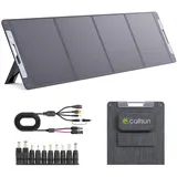 Callsun 220W 19.8V Tragbares Solarpanel,N-Type 16BB Faltbar Monokristalline Solarmodule für Tragbare Powerstation,Photovoltaik Modul Solaranlage für Outdoor Garten Balkon Wohnwagen Camping