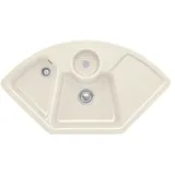 Villeroy & Boch Solo Eck Küchenspüle, 670801KRHL1,